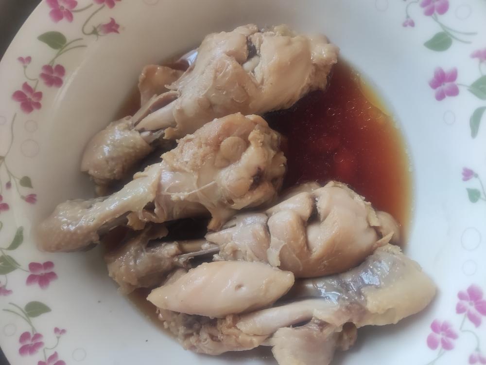 酱油蒸鸡腿