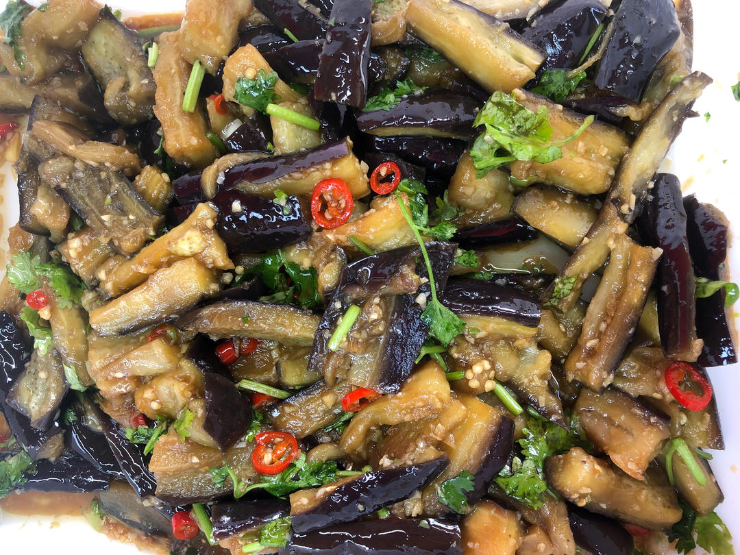 凉拌茄子