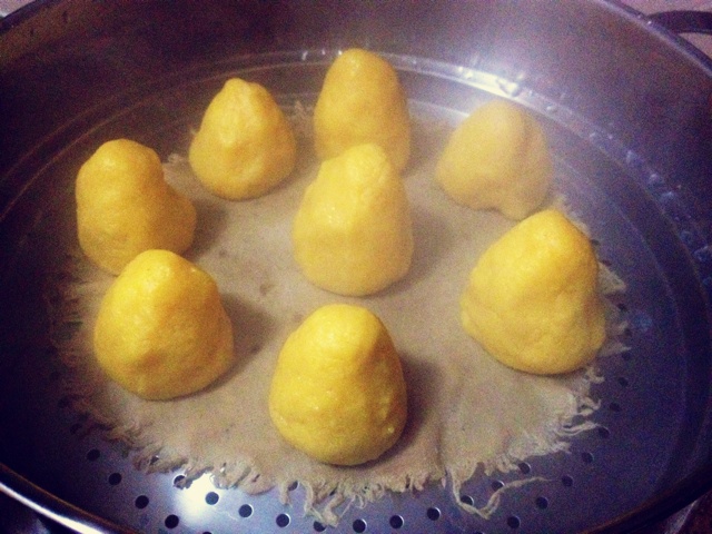 超简单烫面玉米窝头100%成功