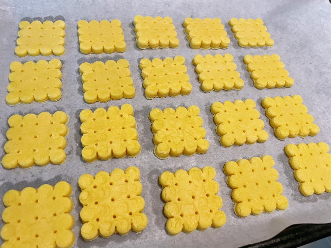 酸甜清新❗️柠檬乳酪夹心饼干