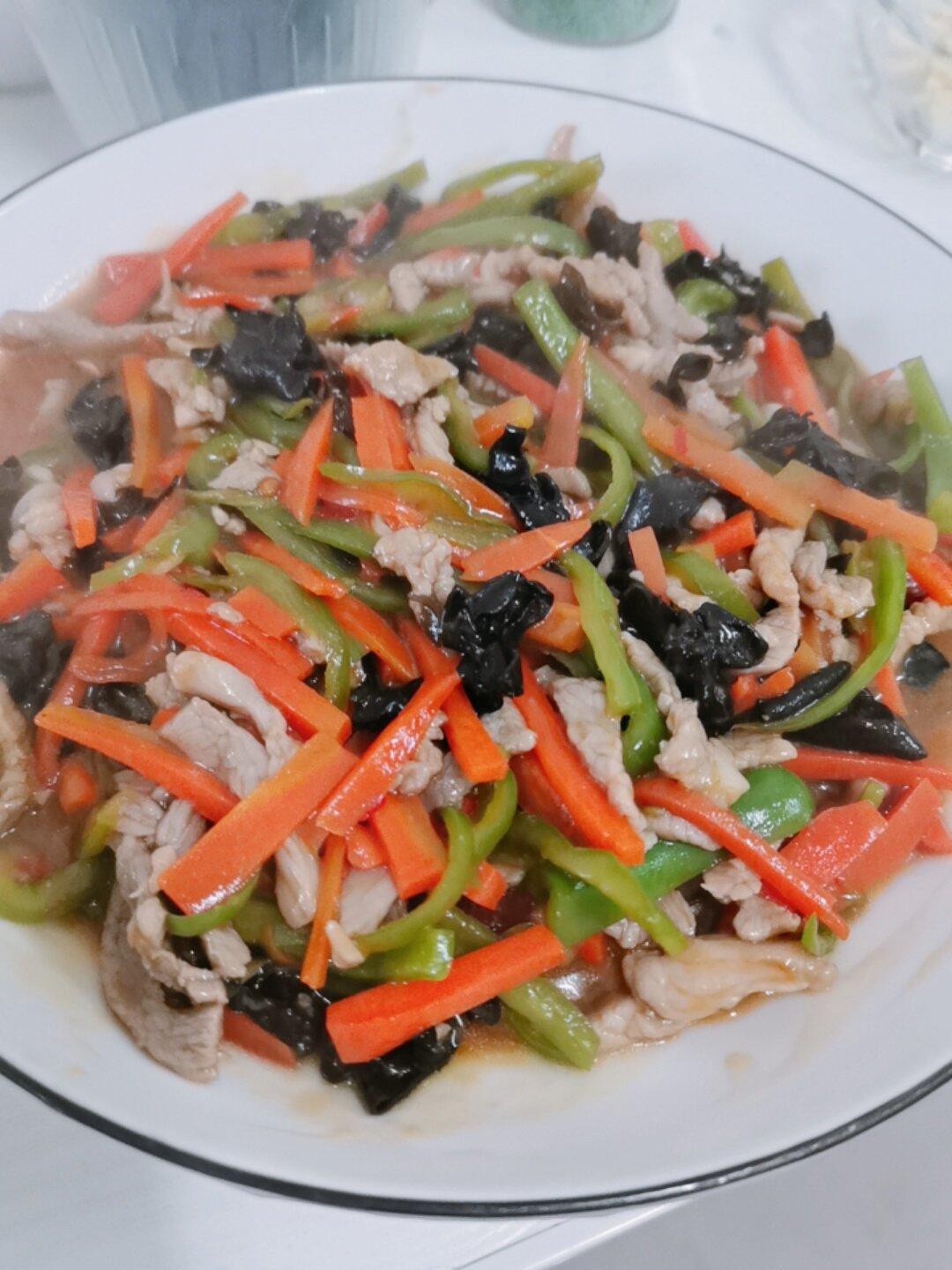 超级下饭鱼香肉丝（不辣版）