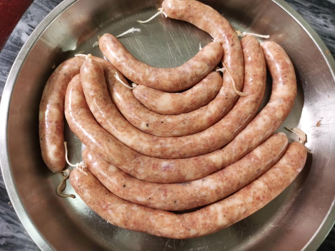 自制Q弹黑胡椒脆皮肠•玉米香肠，脆肠，反复亲试😝😝