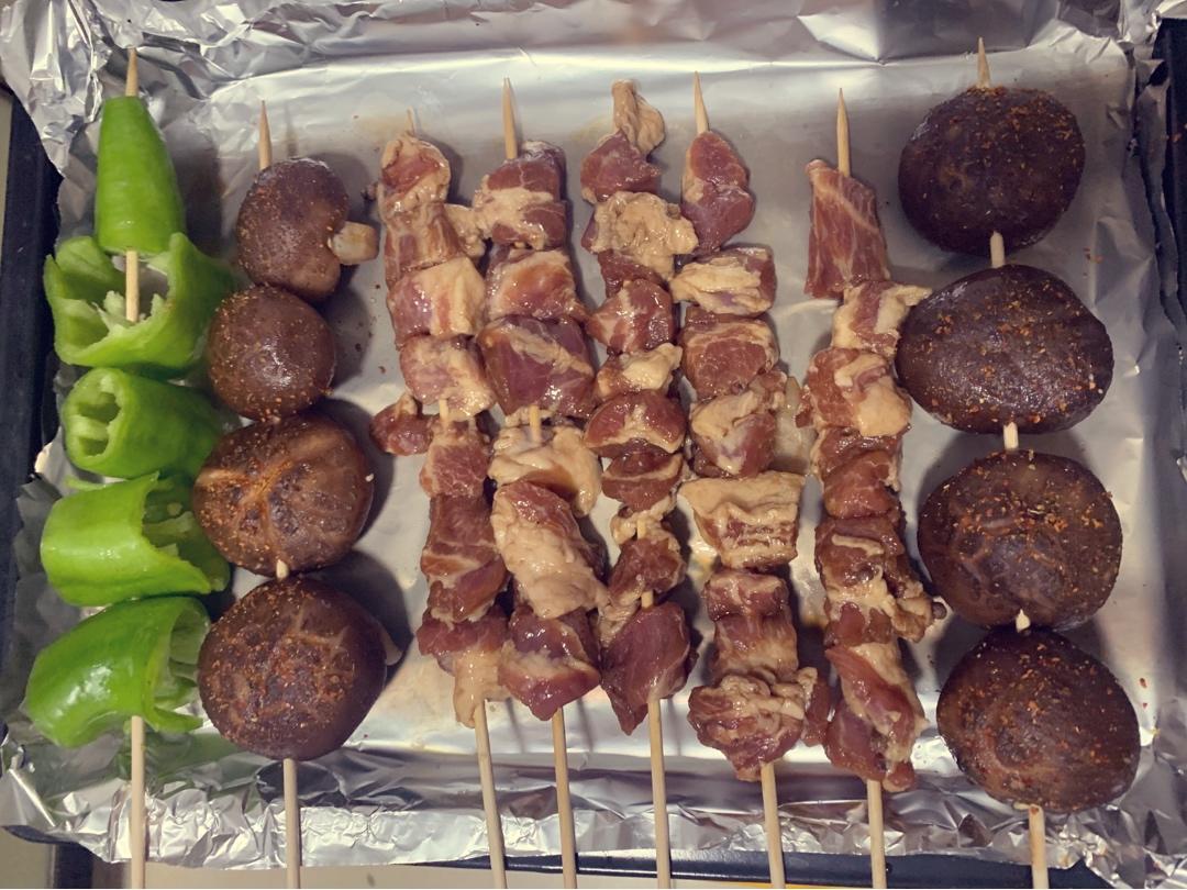 烤箱版烤肉串