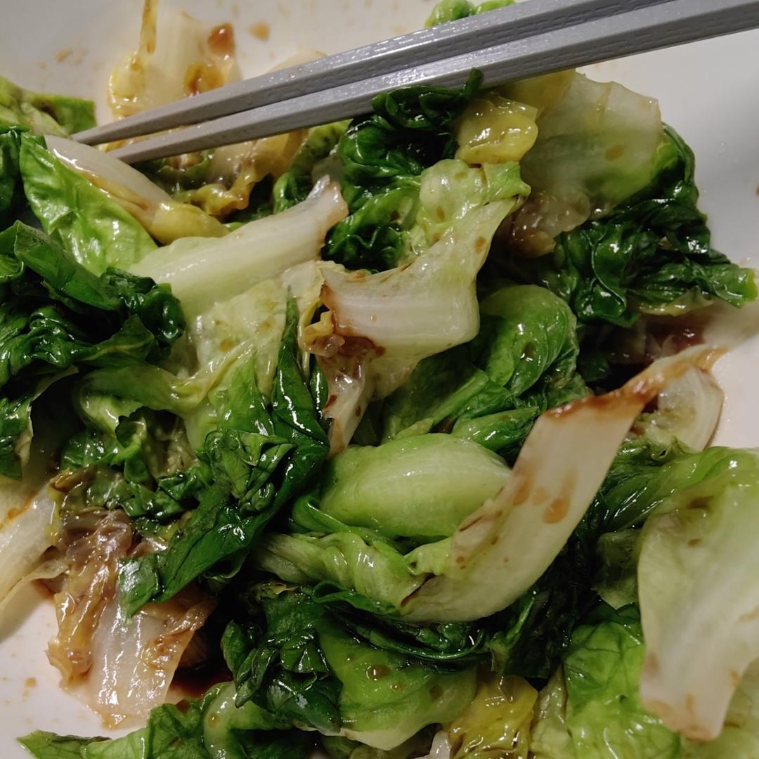 广式白灼生菜(酒店配方)