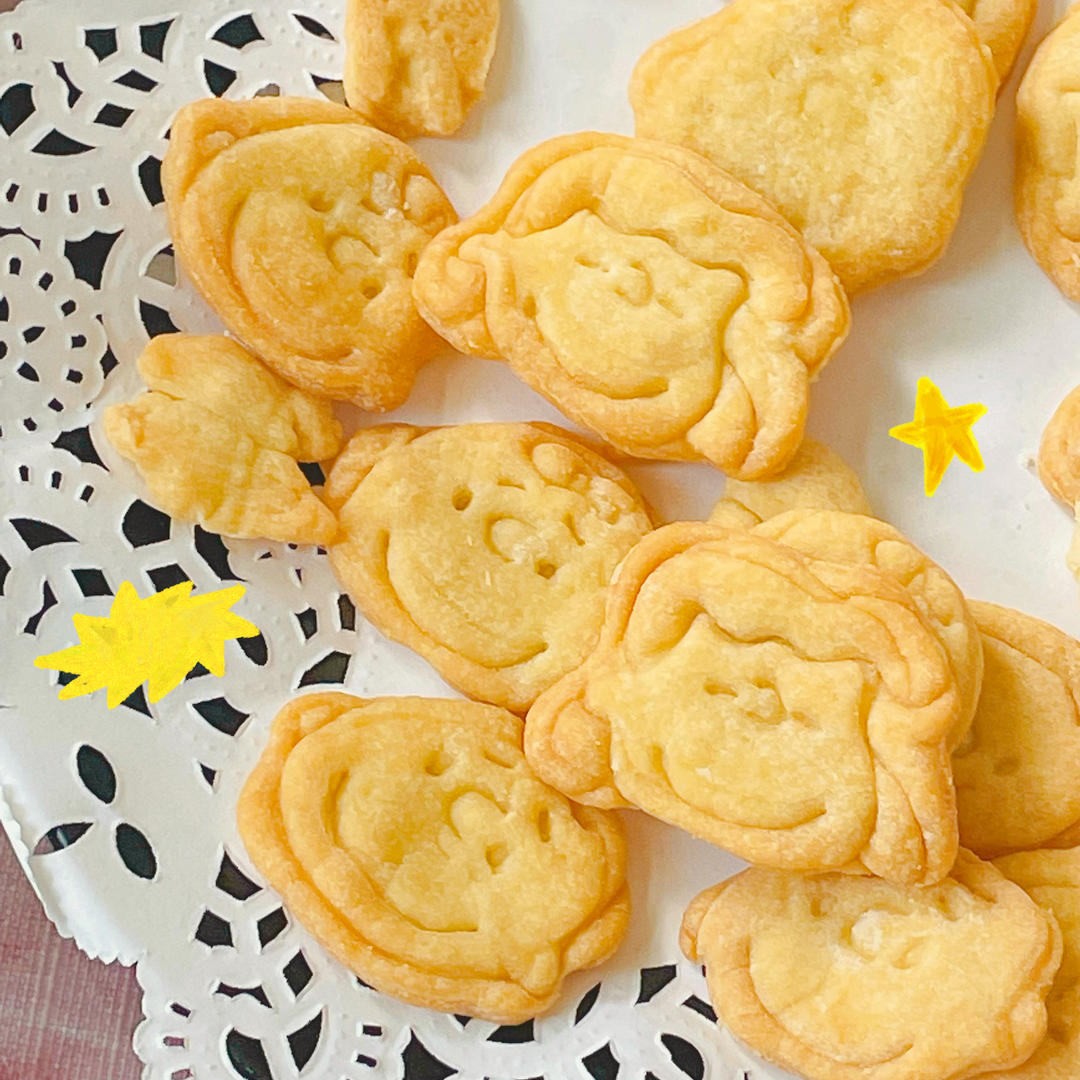 无黄油也酥脆之卡通饼干