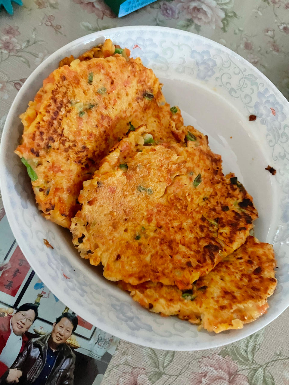 土豆饼(土豆胡萝卜丝饼)
