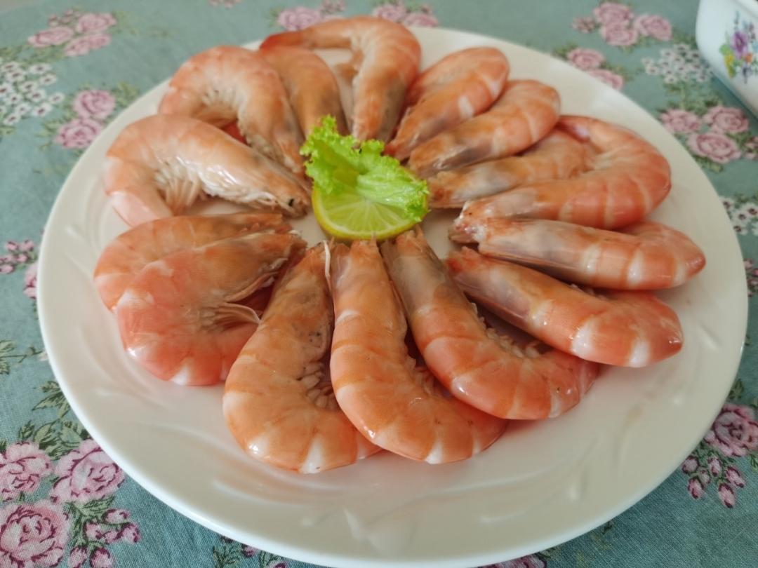 最简单的白灼虾（水煮）盐水基尾虾