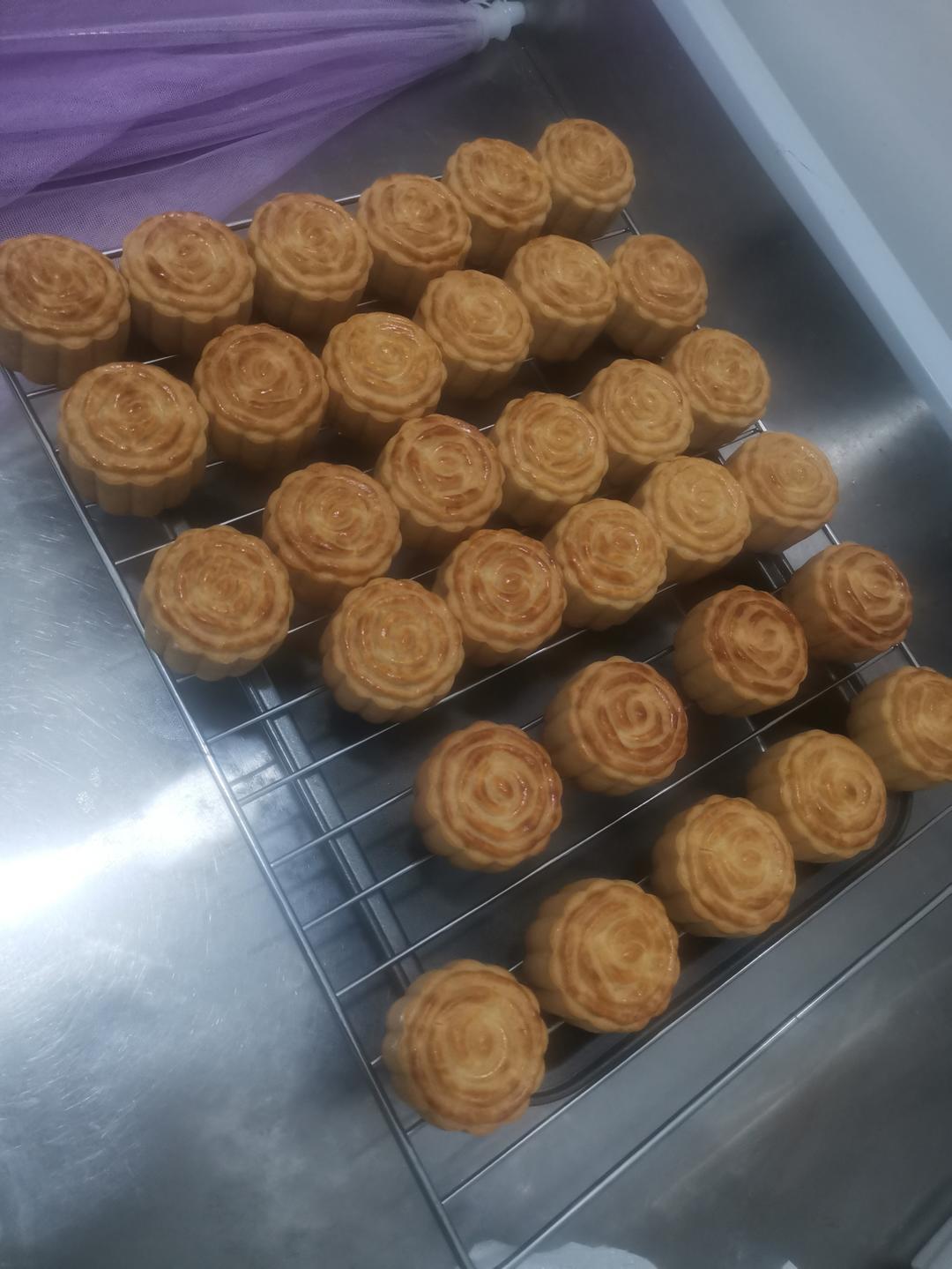 金沙奶黄月饼