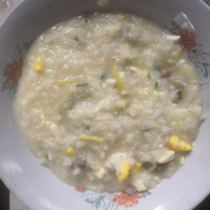 十五分钟快手之香滑皮蛋瘦肉粥(附五分钟电饭煲电压力锅更快捷方法)
