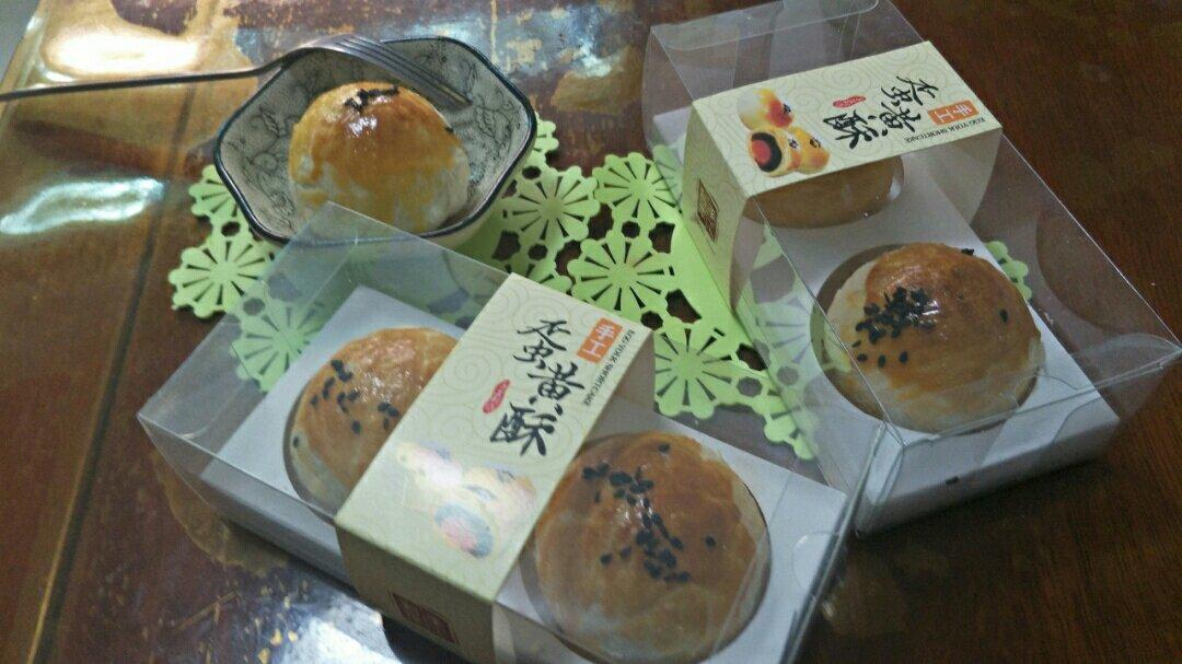 金沙绿豆酥