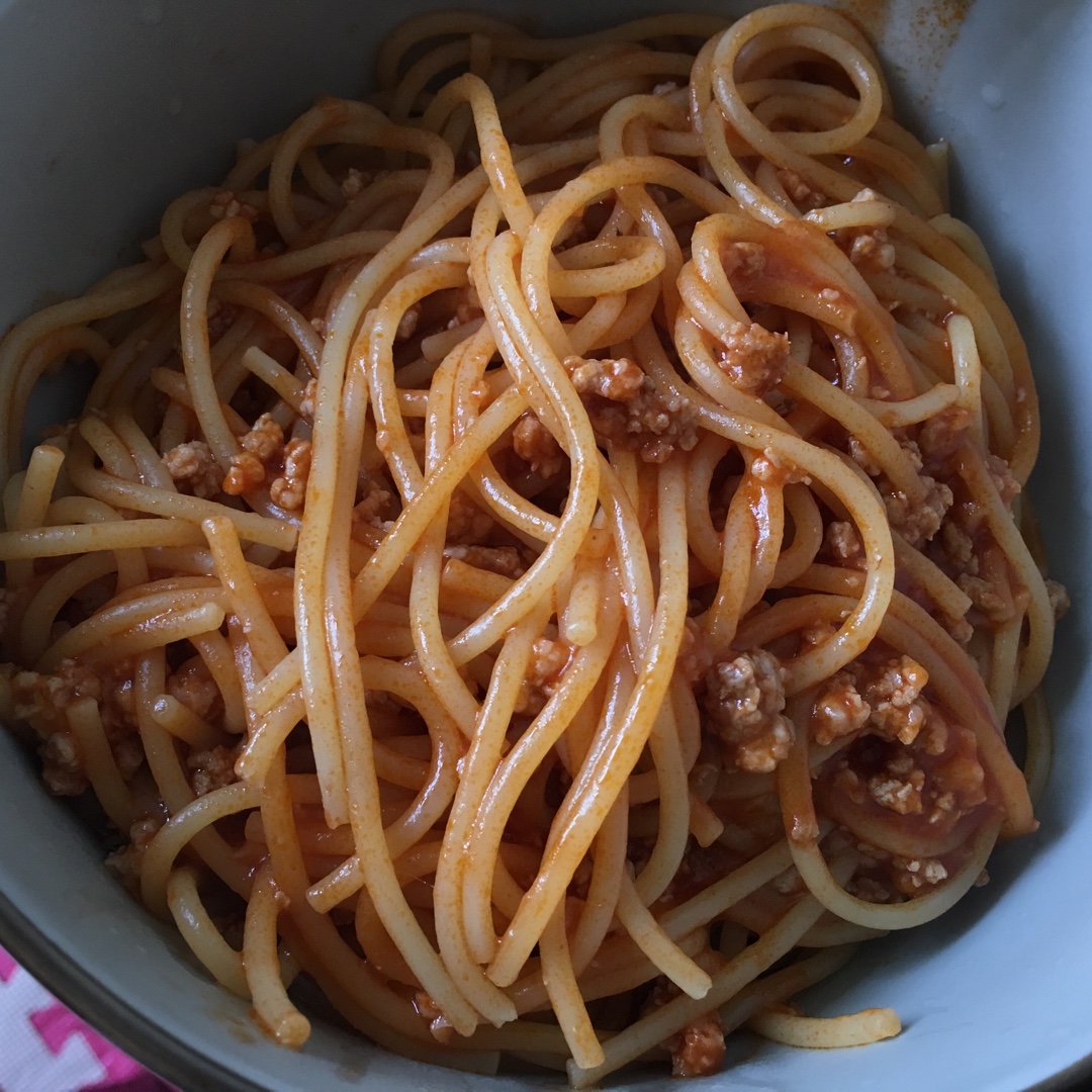 意大利茄汁肉酱面 Spaghetti Bolognese