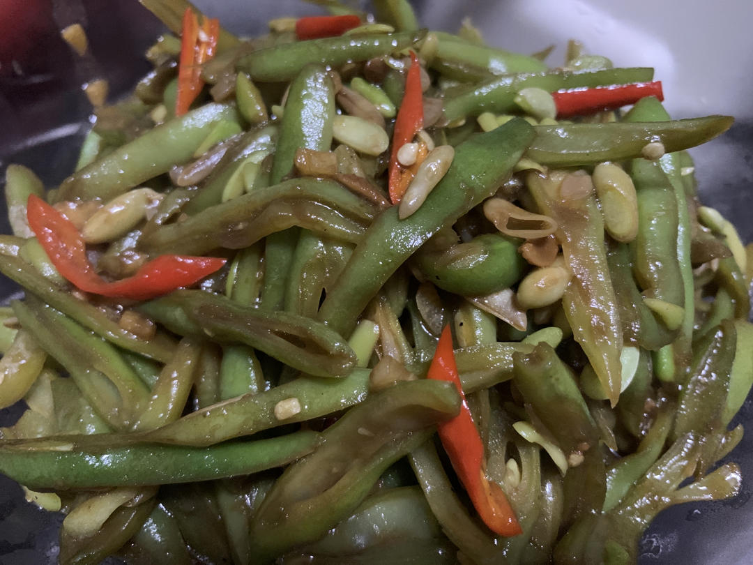 5分钟快手比肉还好吃！无敌下饭的酱爆豆角