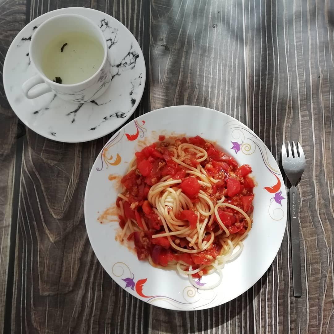 番茄肉酱意大利面