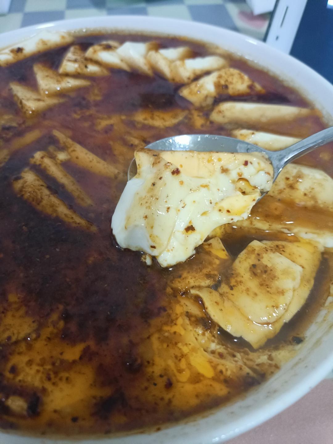 鸡蛋蒸豆腐❗超嫩滑，简单又好吃‼️