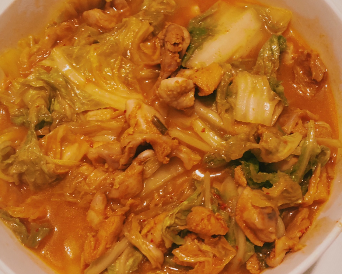 超级简单又美味的韩式炒鸡的做法