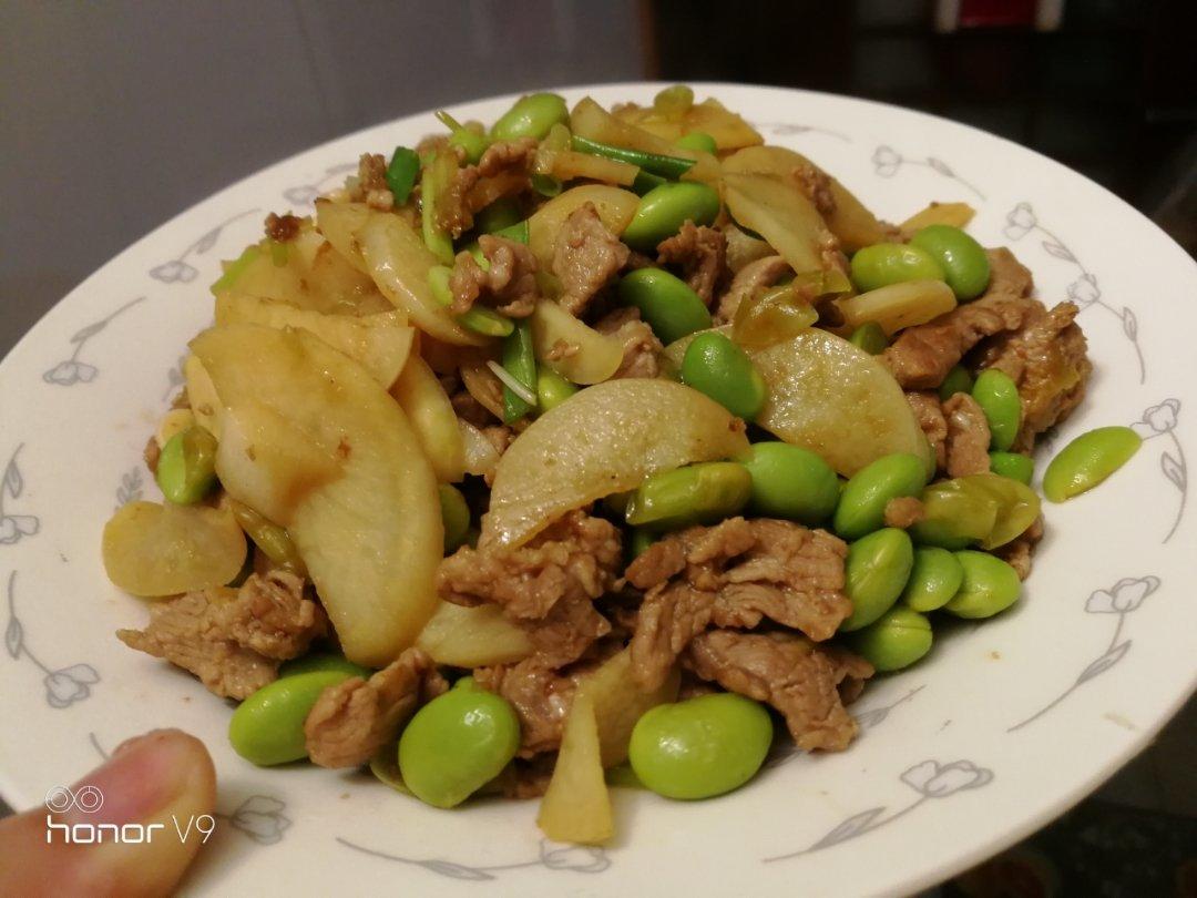 超下饭毛豆炒鸡胸肉