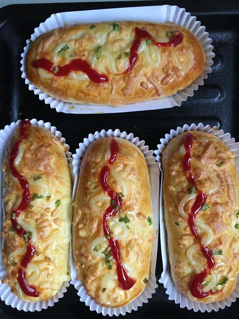 葱香芝士面包