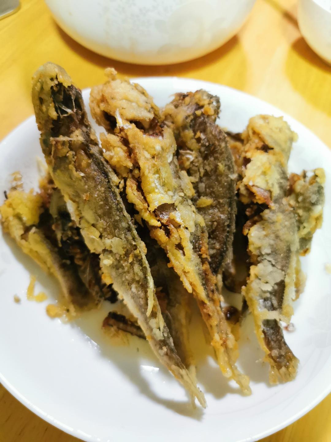 酥炸小黄鱼～吸油少