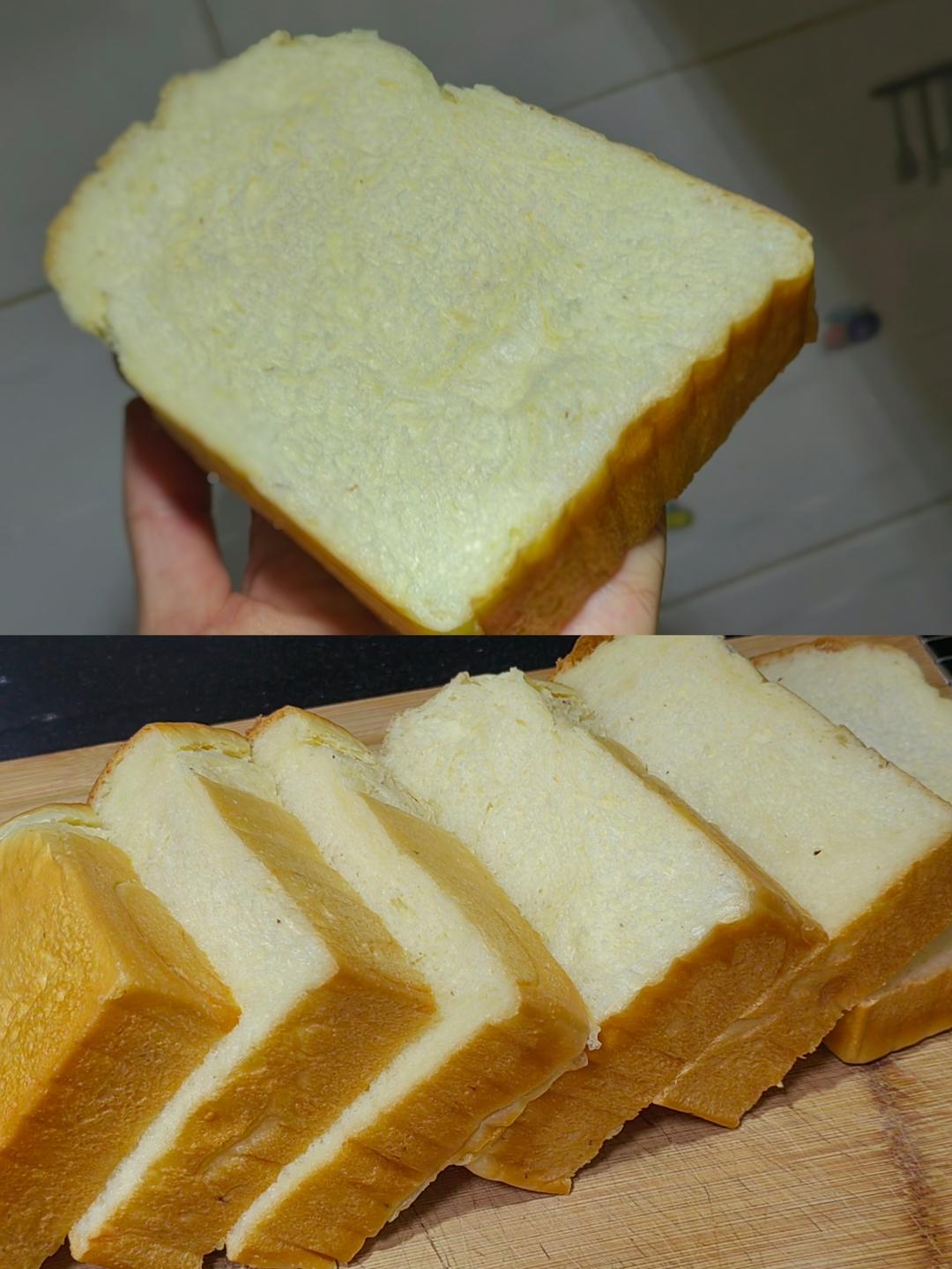 奶香纯粹的重料淡奶油吐司