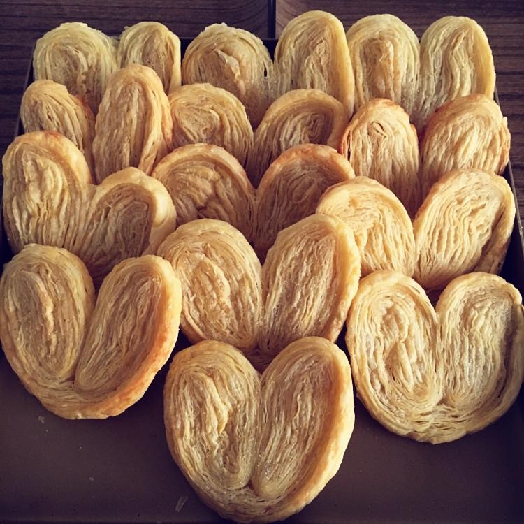 cleverqq做的开酥基本功之蝴蝶酥