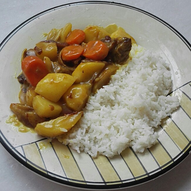 椰浆咖喱饭