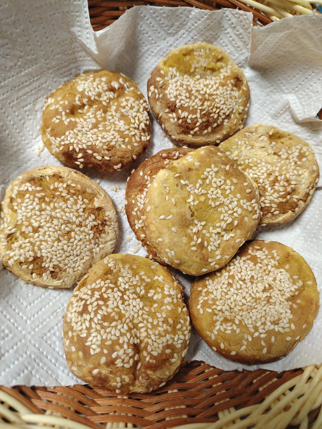 空气炸锅南瓜饼酥香不油腻