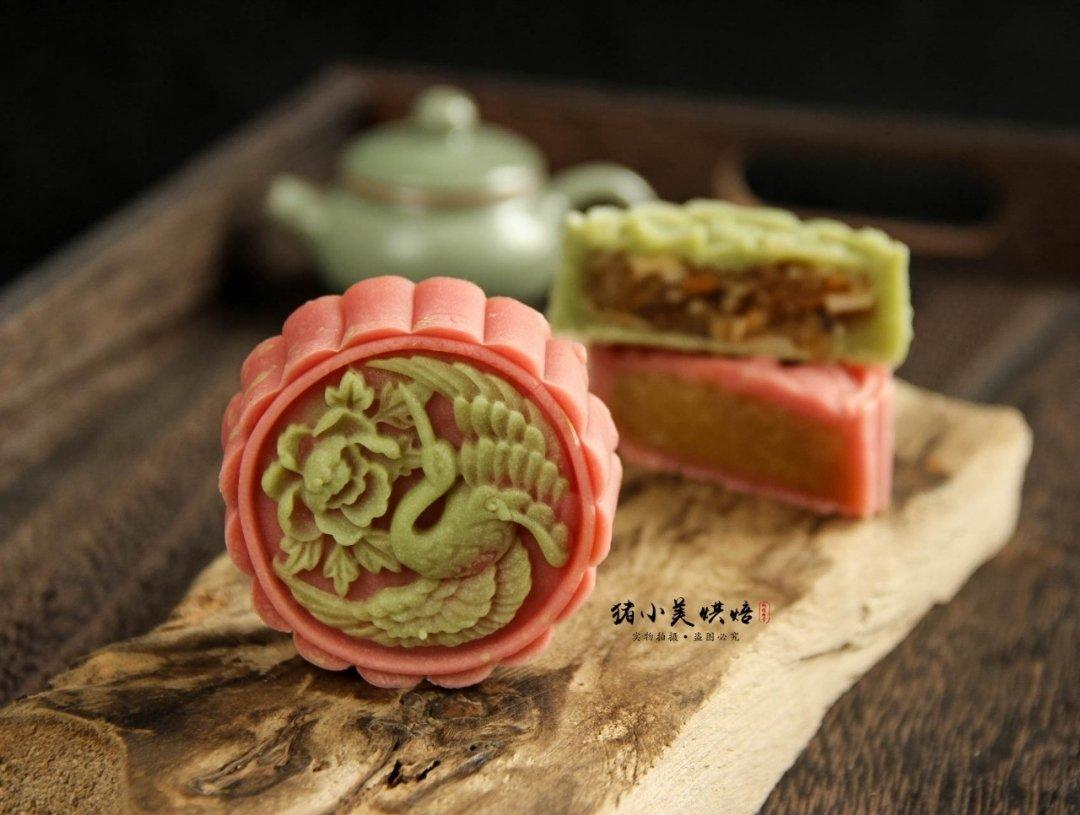 零基础也能成功的桃山皮月饼