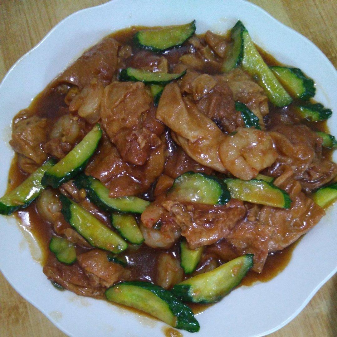 零零灵灵做的独面筋