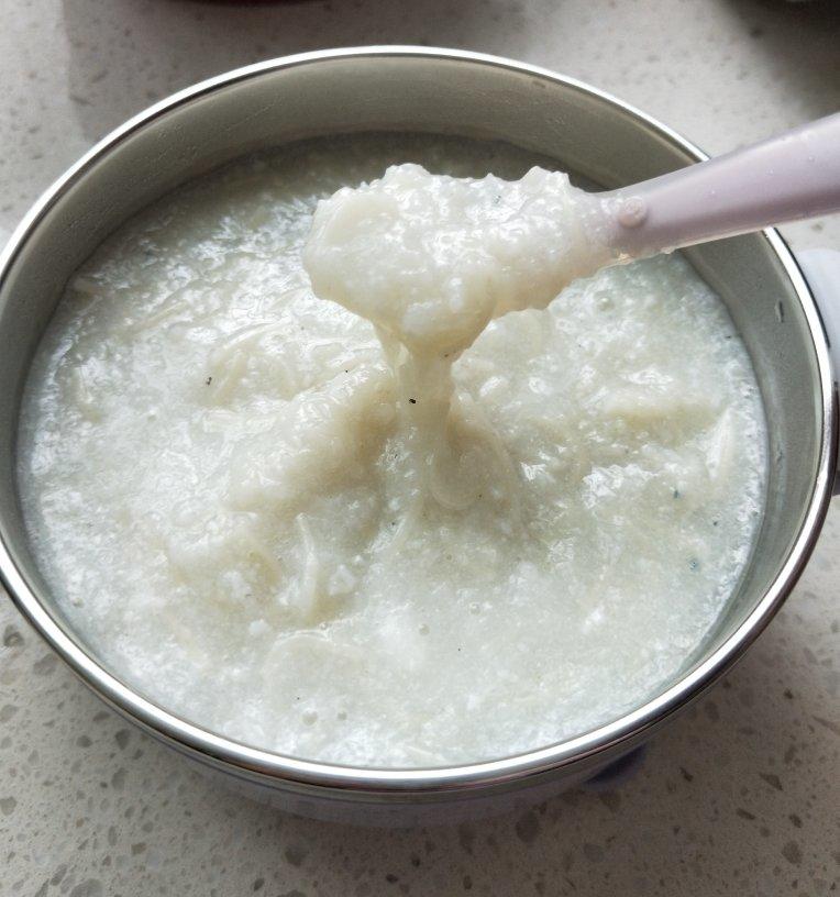 【6-7个月宝宝辅食】银鱼山药羹