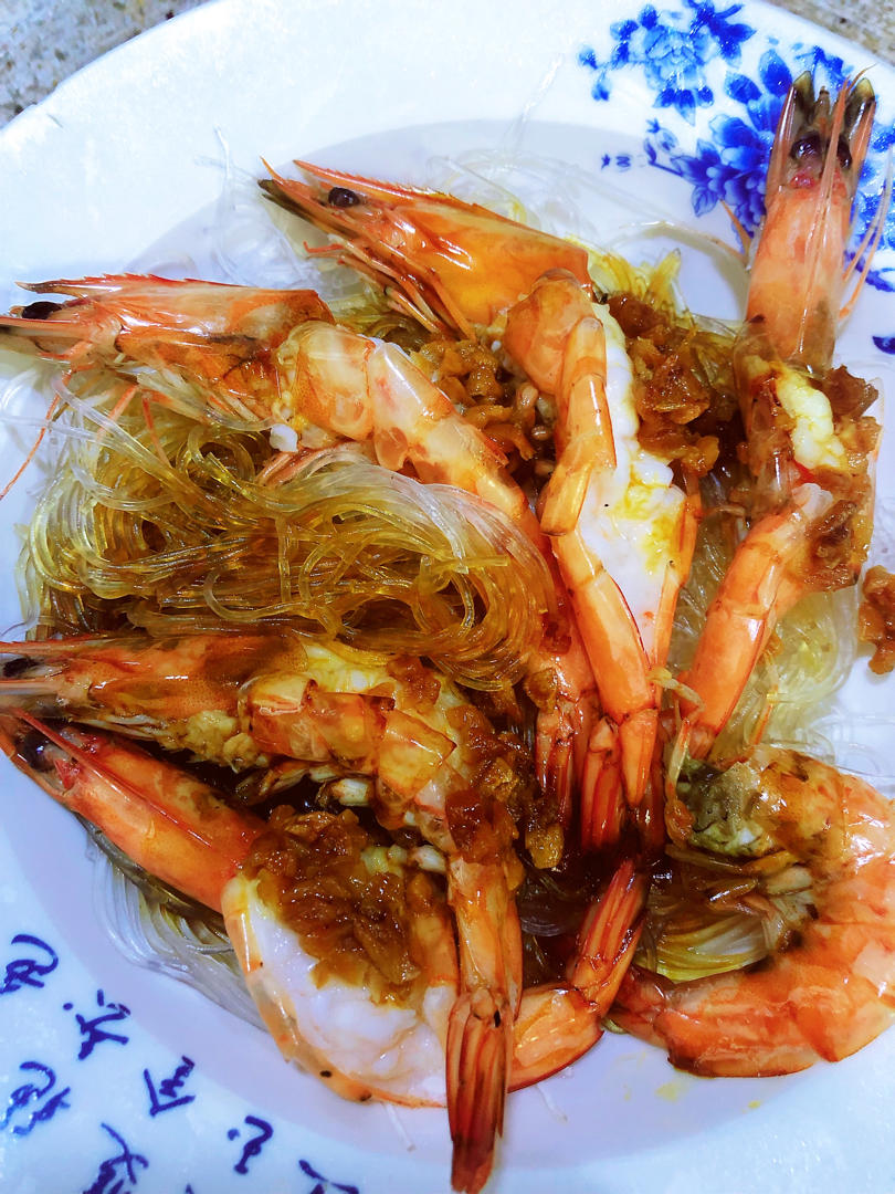 蒜蓉粉丝蒸虾