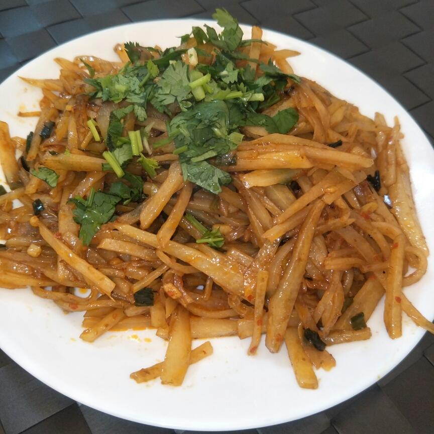 香辣土豆丝