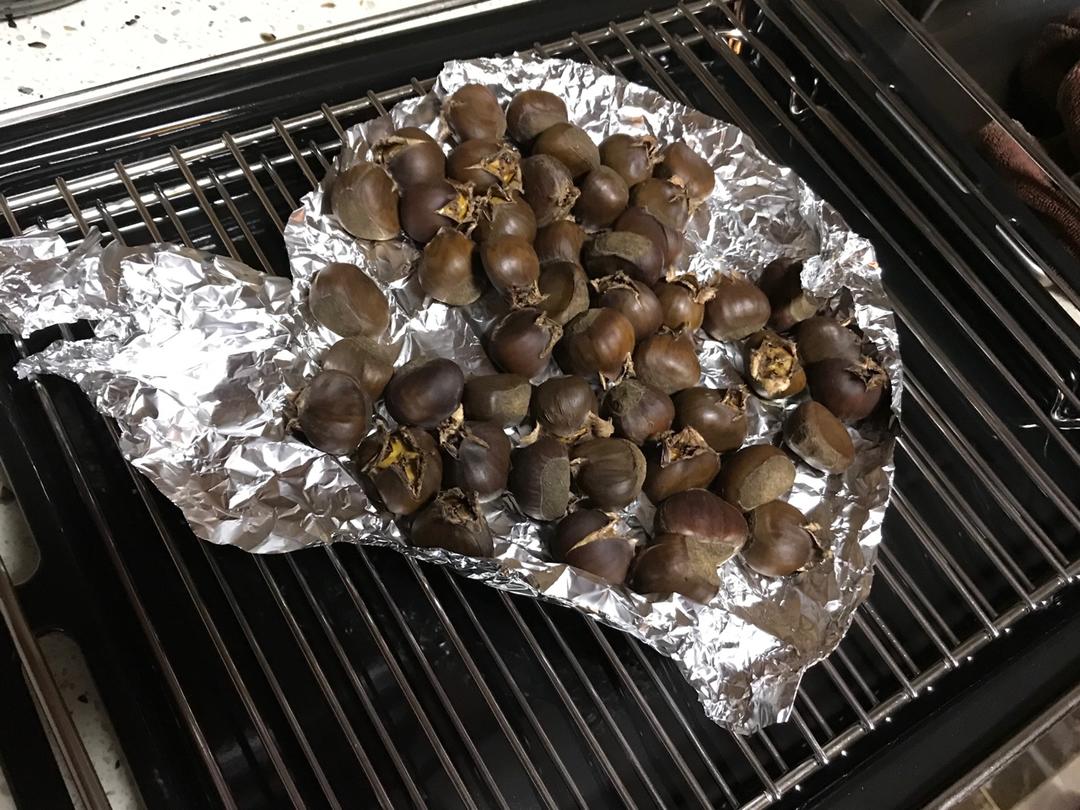 新手零失败烤栗子