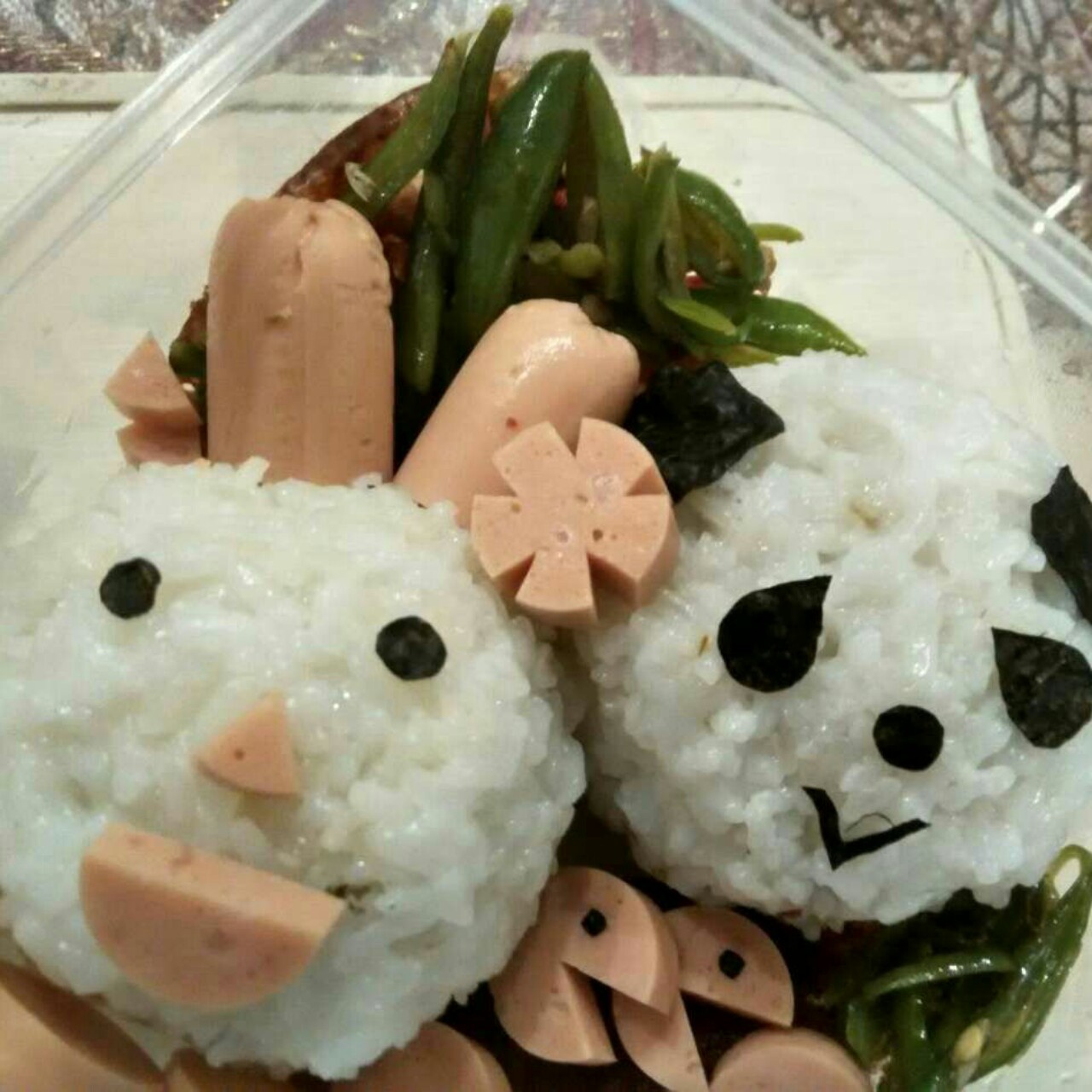 熊猫饭团便当