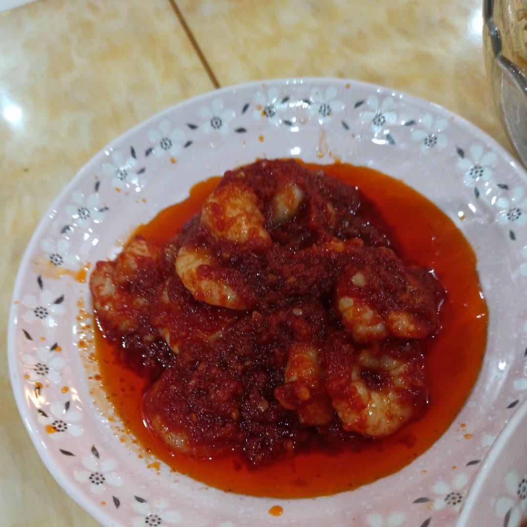 茄汁大虾仁🍤
