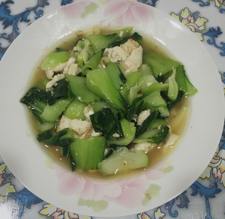 青菜豆腐