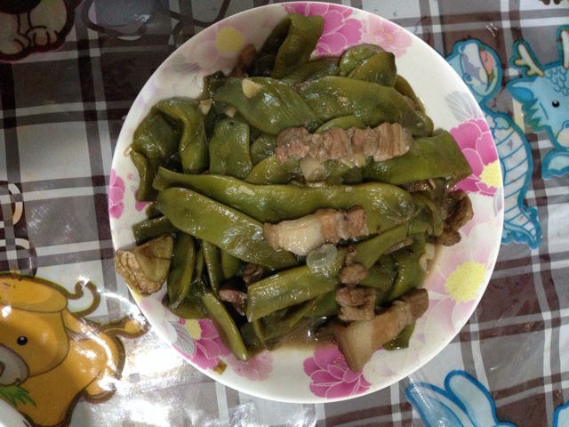 猪肉炖豆角