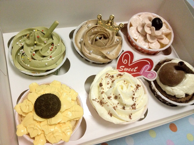 四季杯子蛋糕#Cup Cakes#