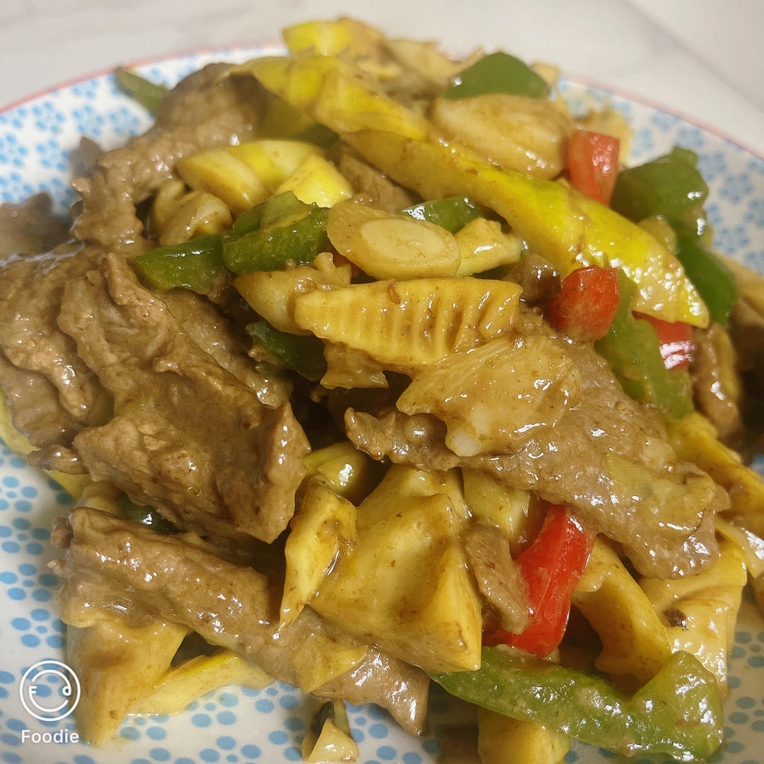 下饭神器又来了，试试这道春笋炒牛肉！！