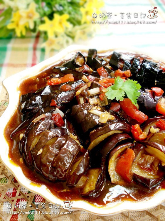 鱼香茄子龙的做法