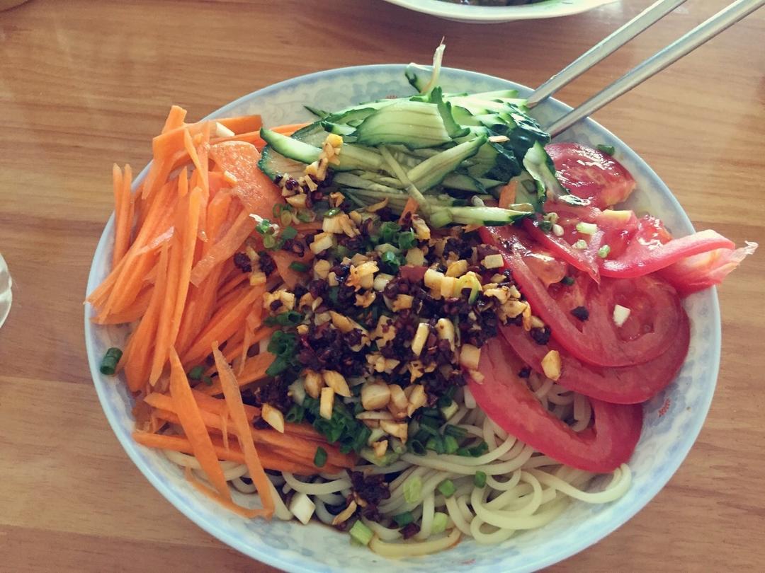 兰州拉面馆凉面