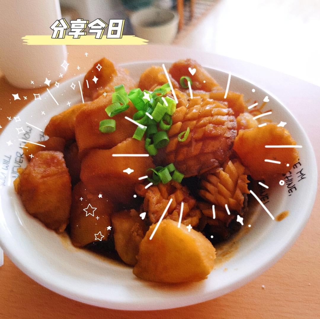 小鲍鱼炖土豆