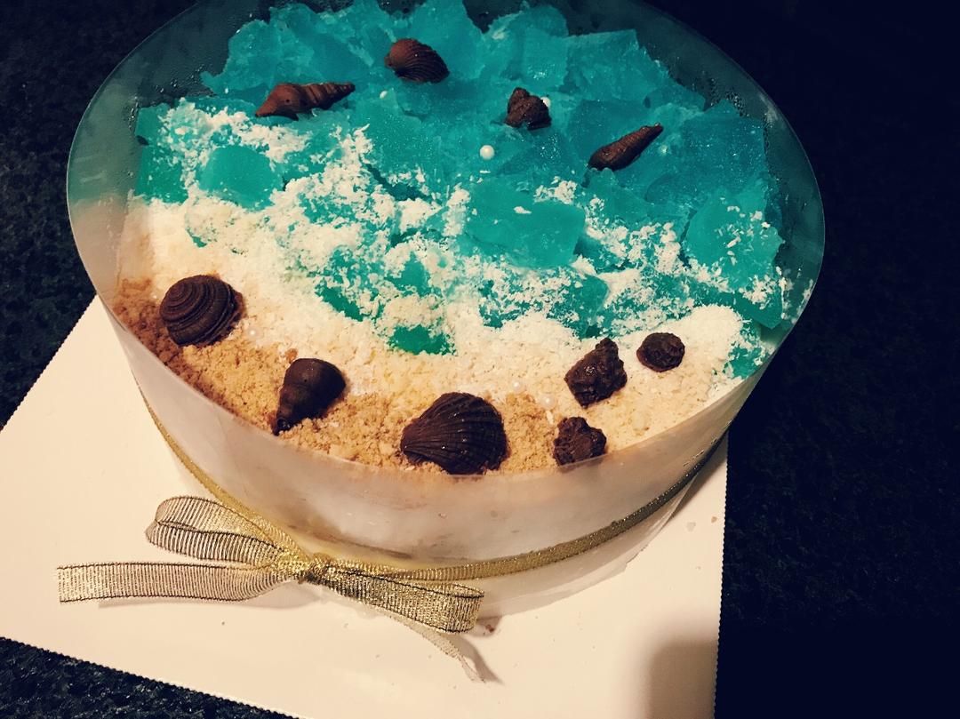海洋酸奶慕斯蛋糕