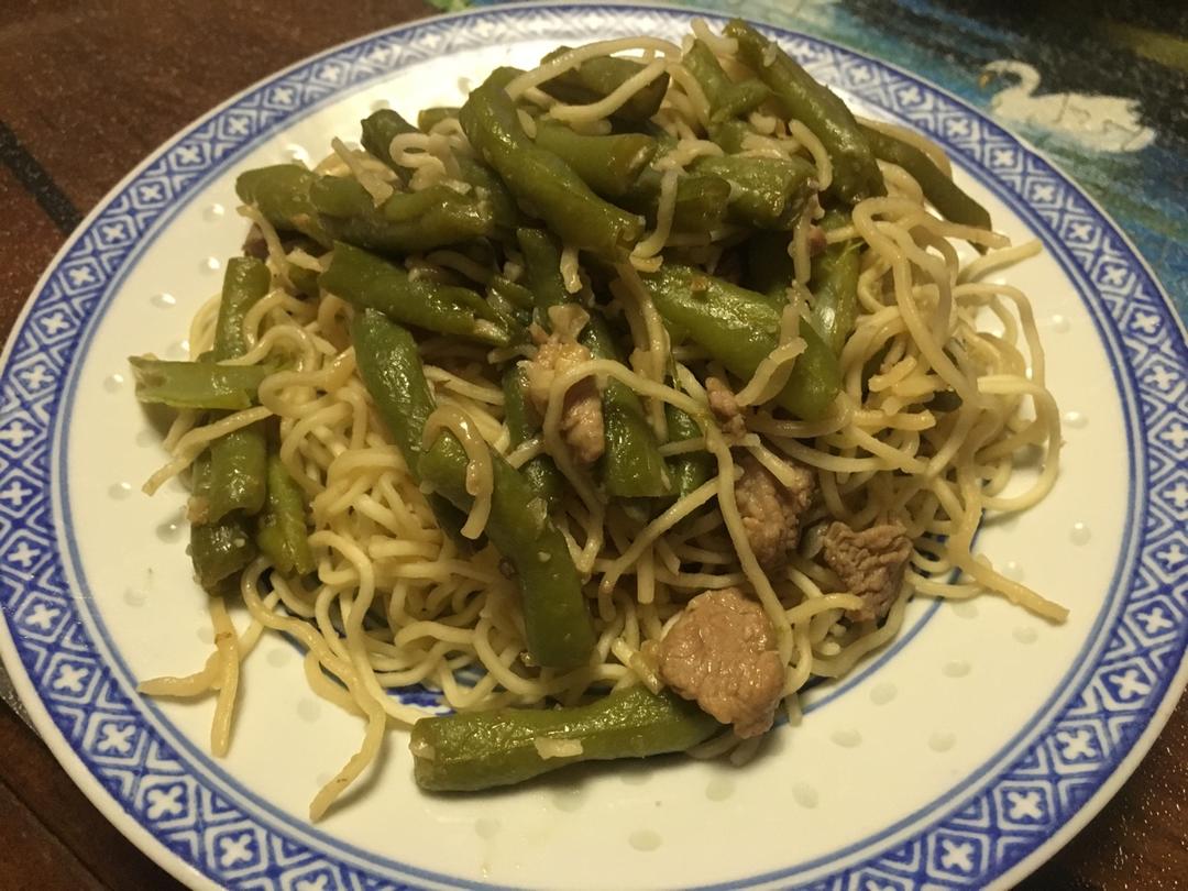 芸豆焖面（附万能的腌肉不老的办法）
