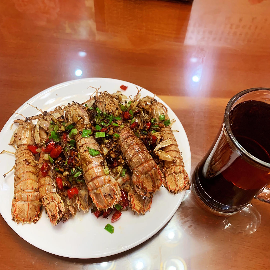 椒盐皮皮虾