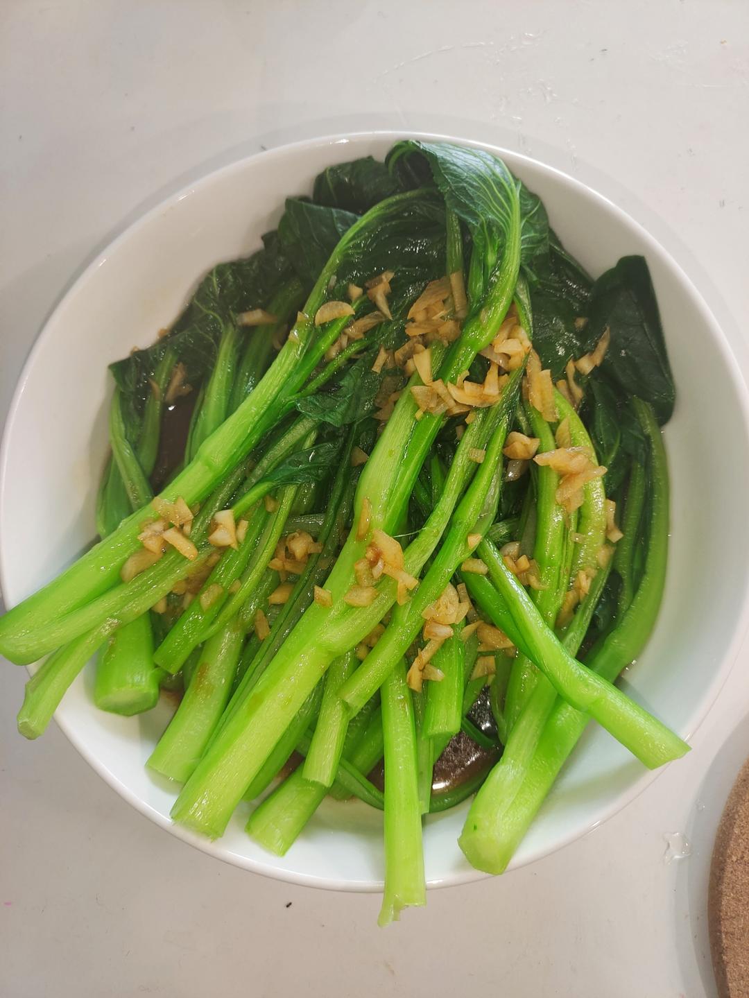 白灼菜心