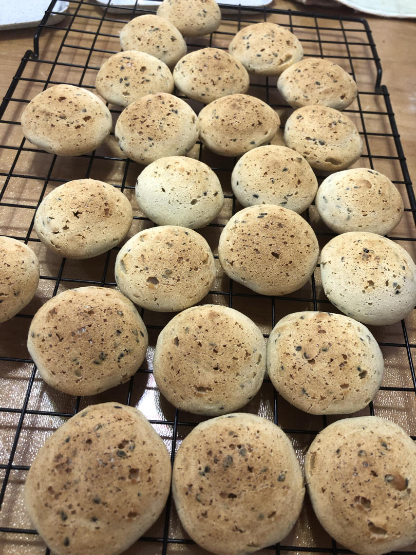 黑芝麻麻薯包（预拌粉版PK木薯粉版）