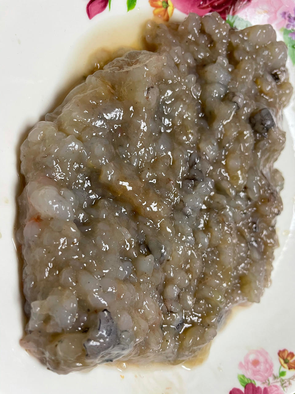 不加粉的Q弹虾滑