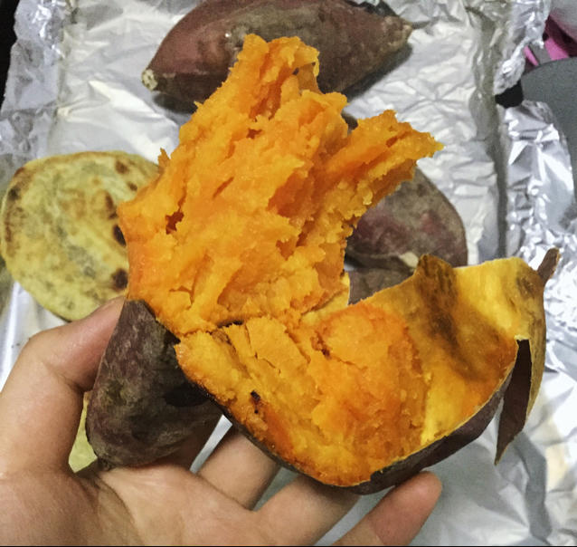 烤红薯烤箱版