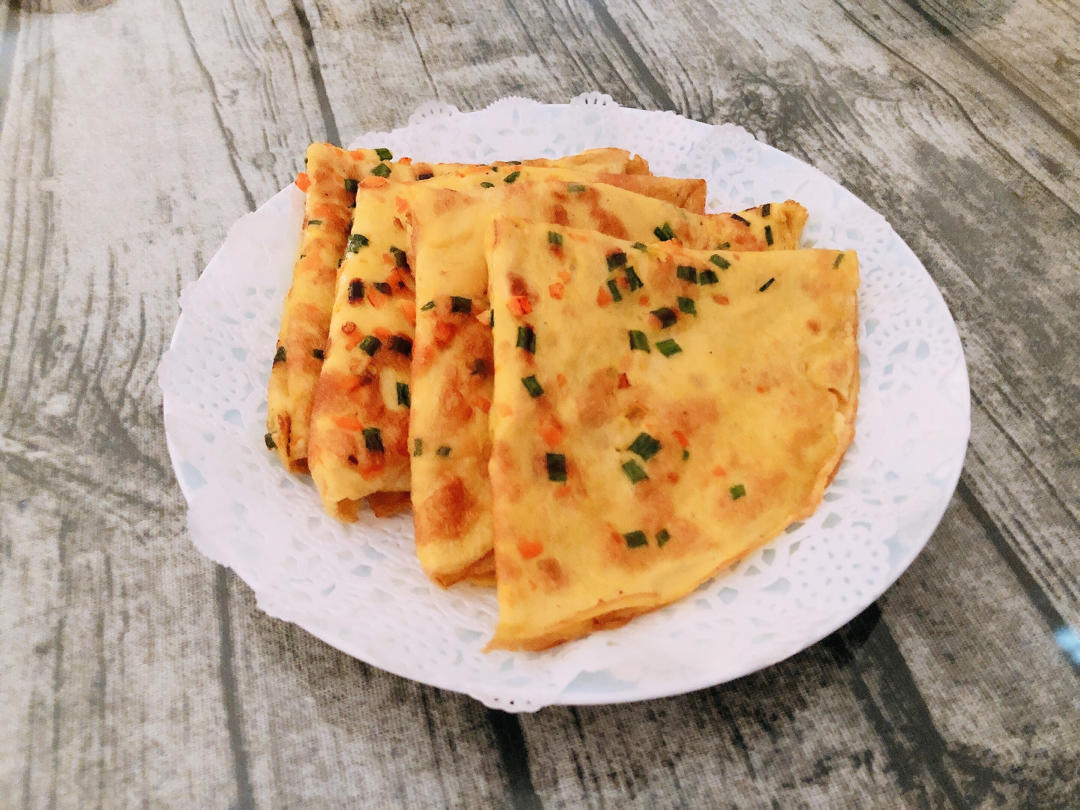 快手早餐蛋饼  宝宝辅食食谱