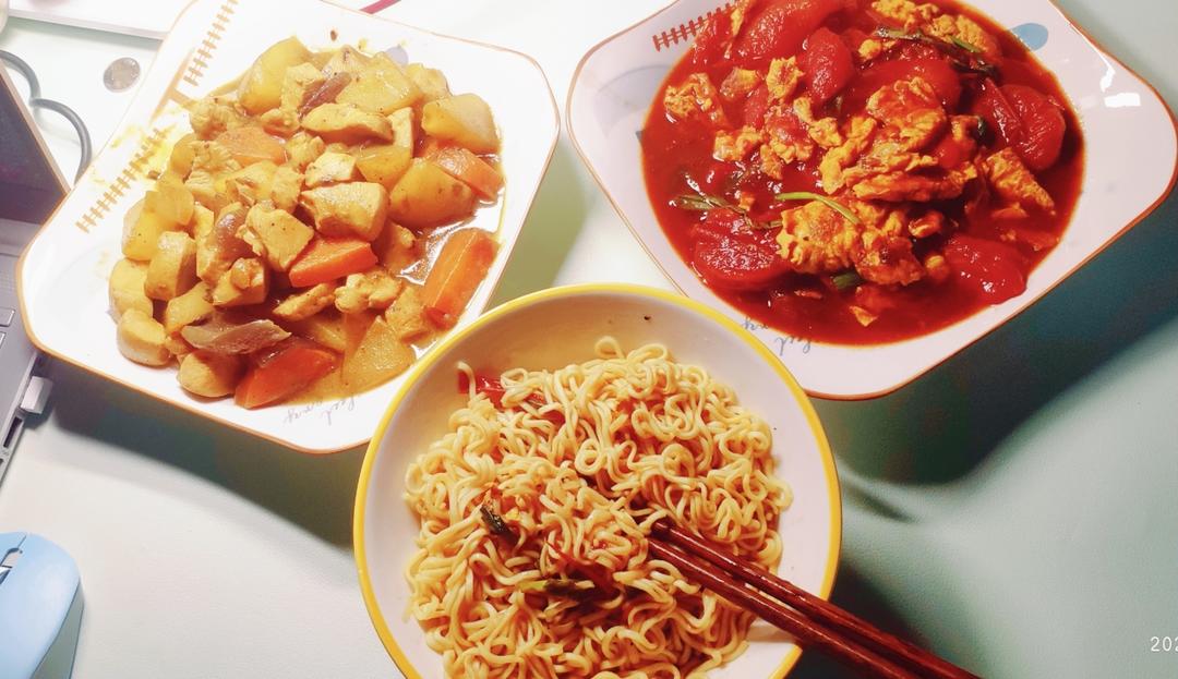 咖喱土豆鸡块
